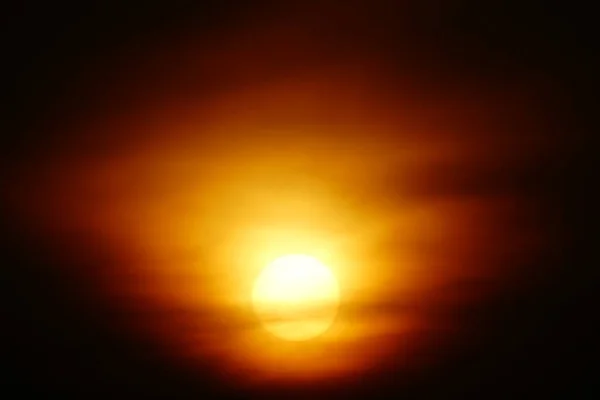 Blur Fokus Sonnenuntergang Himmel Orange Himmel Orange Wolke Outdoor Sommer — Stockfoto