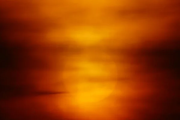 Blur Focus Coucher Soleil Ciel Orange Ciel Orange Nuage Extérieur — Photo