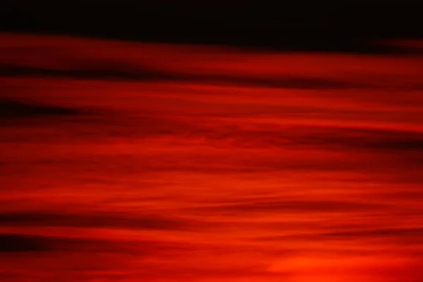 Smuga Ostrość Zachód Słońca Niebo Pomarańczowy Niebo Pomarańczowy Chmura Zewnątrz — Zdjęcie stockowe