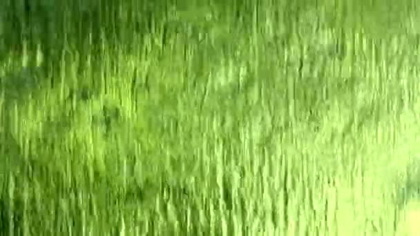 1080 Super Langzaam Water Gordijn Close Water Abstracte Achtergrond — Stockvideo