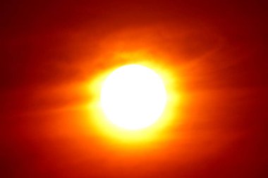 Günbatımı gökyüzü turuncu gökyüzü turuncu bulut açık yaz doğa                               