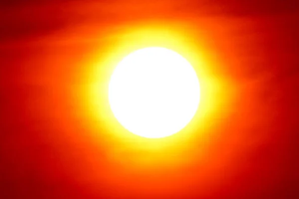 Sonnenuntergang Himmel Orange Himmel Orange Wolke Freien Sommer Natur — Stockfoto
