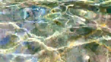 4k su arka planı, su duvar kağıdı, su damlaları su arka planına yansıyan güneş ışığı