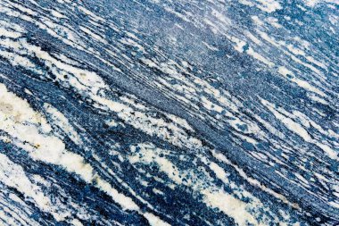 Doğal mermerin mavi, gri ve beyaz desenleri veya çizgileri ve renk dalgaları doğal ve akışkan görünmesini sağlar. Kalıbı karmaşık doku ve kara leke..