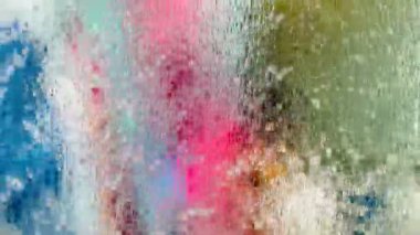 Su perdesi soyut arkaplanı kapatır. soyut suluboya arkaplanı