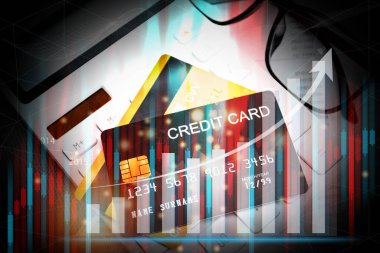 Maliye, bankacılık ve borsa analizindeki grafik ve kavramların görsel temsilleri.