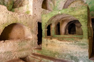Interior Detail From Besikli Cave Tombs in Seleukeia Pieria, Antakya, Turkey