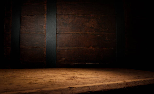 background of barrel shape, free, empty, space. High quality photo