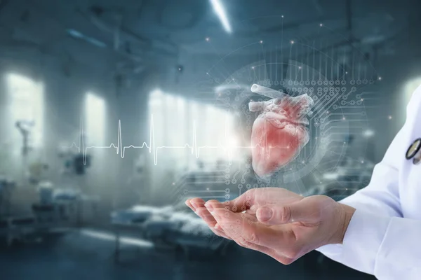 Concepto Investigación Tecnologías Modernas Tratamiento Las Cardiopatías —  Fotos de Stock