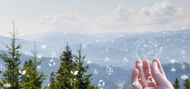 Dünya ekolojisini destekleme ve gezegeni yeşillendirme kavramı.