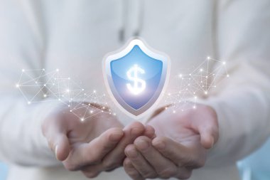 Finansal anlamda koruma ve güvenlik yaratma kavramı.
