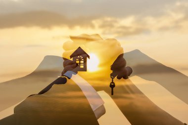 Gayrimenkul satışında başarılı olma kavramı.