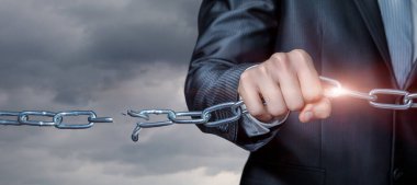 Psikolojik ve duygusal bağımlılığı kırma kavramı.