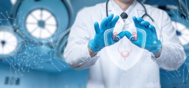 Hasta üreme sisteminin tıbbi koruma ve tedavi kavramları.