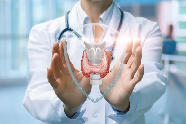 The concept of protection and safety of the thyroid gland.