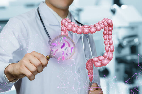 Concept study of intestinal microflora in a hospital.