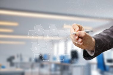 İş dünyasının dijital dönüşümü. İş ve teknolojinin dijital dönüşüm süreci.