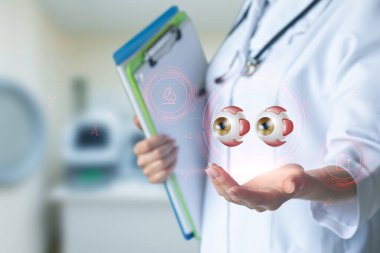 Tıptaki göz biliminin geleceği. Görüş tanılama ve tedavi alanında gelişmiş teknolojiler.