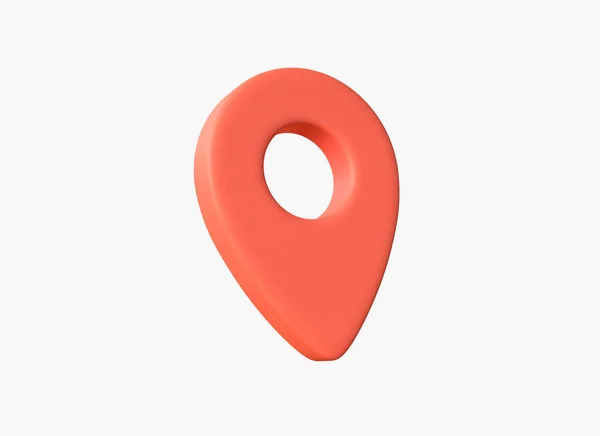 Geolocation Icon Tracking Parcels Gps Map Delivery Logistics Distribution Concept — Stock Photo, Image