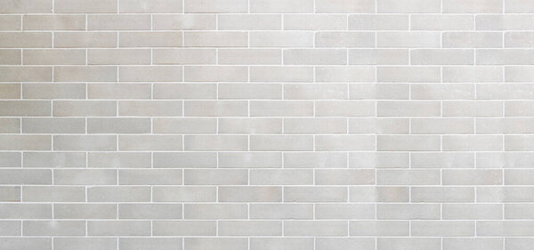 Vintage Azulejo Ladrillo Blanco Patrón Pared Fondo — Foto de Stock