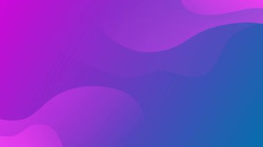 Purple background with fluid lines, 4K, loop