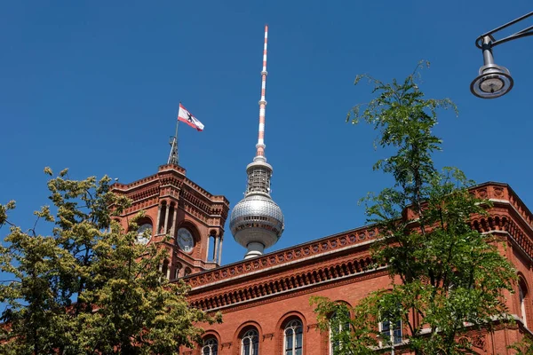 Torn Fersehturm Berlin Tyskland — Stockfoto
