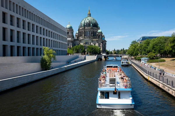 Berlin Tyskland Juni 2022 Berliner Dom Berlins Katedral Berömda Museumsinsel — Stockfoto