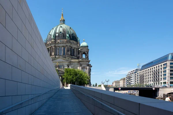 Berliner Dom Berlins Katedral Berömda Museumsinsel Vid Floden Spree — Stockfoto