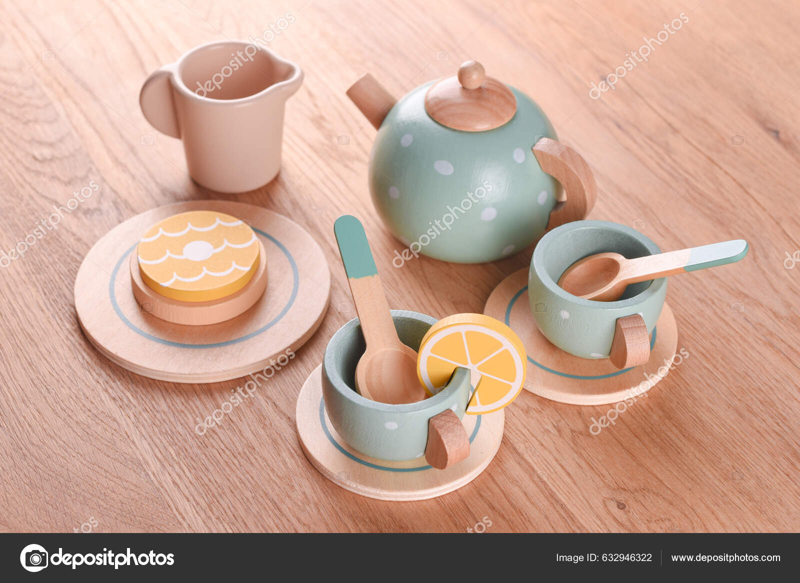 Jogo de chá infantil Simulação, Bule e copo, Brinquedo de cozinha