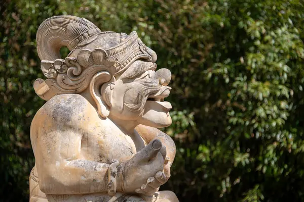 Scultura Pietra Balinese Statua Tradizionale Balinese Asia Indonesia Cultura Immagine Stock