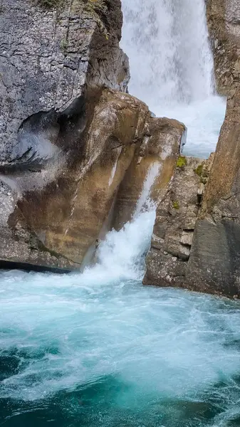Johnston Kanyonu, Banff Ulusal Parkı, Alberta, Kanada Ağustos 2024