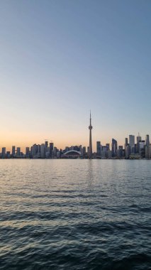 Toronto - TORONTO, Kanada Kuzey AMERİKA üzerinde panoramik manzara - 28 AĞUSTOS 2023