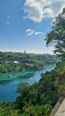 Niagara Nehri, Niagara Şelalesi, Kanada.