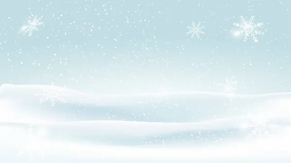 Kış arkaplan vektörü, kar arka planı. Kışın suluboya kar ve düşen kar taneleriyle.