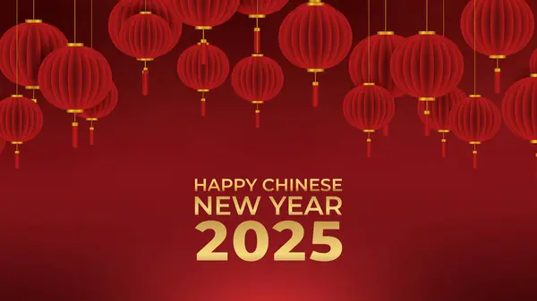 Çin yeni yılı, yılan afiş şablonu tasarımı yılı. Mutlu Çin yeni yılı 2025 vektör tasarımı geçmişi..