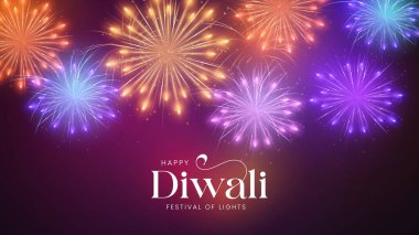 Diwali dileği için Mutlu Diwali metinleri. Siyah arkaplan ile Diwali Selamlama Metni.