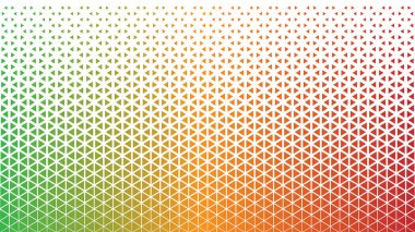 Hexagon halftone gradient texture. Abstract black grunge background. Geometric retro halftone tech overlay. Diamond halftone background with gradient colors.