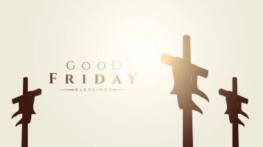 Ruhani inanç ve inanç vektörü için iyi bir Cuma kültürel geçmişi var. İyi Cuma postaları ve yaratıcılar. Mutlu Cumalar ve Kutsal Hafta İlan Tasarımı.