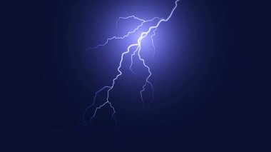 Açık mavi izole vektör yıldırımı png. Gerçekçi doğal neon yıldırımı fırtına etkisi yaratıyor. Yıldırım Şimşeği Şimşek Fırtınası Şimşek Fırtınası.