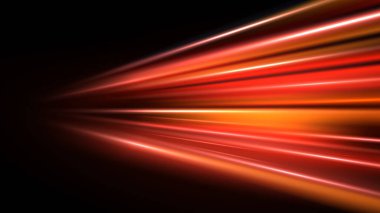 Yayılan çizgilerin dış ticaret işaretleri için parlak etkilerinin bir göstergesi. Sancaklar için hareket ışığı etkisi. Yukarı doğru uzanan kıvrımlı ışık yolu. Hızlı araba.. 