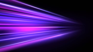 Yayılan çizgilerin dış ticaret işaretleri için parlak etkilerinin bir göstergesi. Sancaklar için hareket ışığı etkisi. Yukarı doğru uzanan kıvrımlı ışık yolu. Hızlı araba.. 