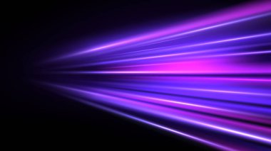Yayılan çizgilerin dış ticaret işaretleri için parlak etkilerinin bir göstergesi. Sancaklar için hareket ışığı etkisi. Yukarı doğru uzanan kıvrımlı ışık yolu. Hızlı araba.. 