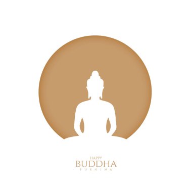 Vesak gününüz kutlu olsun, Buda Purnima Buda ve lotus resimleriyle selamlar. Buddha Purnima 'nız kutlu olsun, Mutlu Vesak Günleri, Buda' nın en az vektör illüstrasyonuyla selamlar.. 