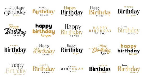 Mutlu yıllar mesaj vektörü, Mutlu Yıllar metin şablonu. Doğum günü tebrik mesajı. Doğum günü, vektör eps dosyasında şablon tasarımı istiyor.