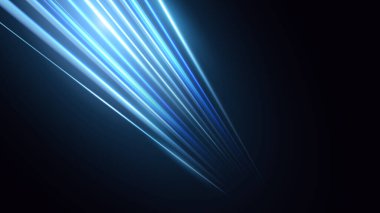 Panoramik yüksek hız teknolojisi konsepti, soyut ışık arkaplanı. Modern soyut yüksek hızlı hareket. Karanlık arkaplan üzerinde hareket bulanıklığı olan dinamik hareket ışığı izleri.