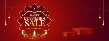 Dussehra Satış Sancağı tasarımı. Hint Festivali Satış, Alışveriş, Reklamcılık, Tanıtım, Pazarlama Teklif Tasarımı. Navratri festivali, Dandiya dansı, Durga Puja, dussehra satış geçmişi