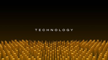 Dijital Teknoloji Sunum Arkaplanı. Siber Büyük Veri Akımı Parçacıkları Bokeh. Dijital Sinirsel Ağ. Yapay Zeka Teknolojisi Uzman Öğrenme Makinesi kavramı.