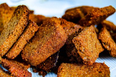 Ev yapımı çikolatalı kurabiyeler, yakın çekim.