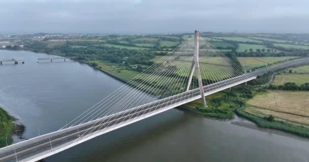 Vista Aérea Ponte Thomas Francis Meagher County Tipperary Irlanda Voo — Vídeo de Stock