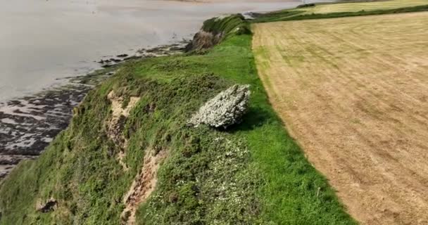 Panorama Schöne Lage Auf Der Halbinsel Cape Hook Herrliche Lage — Stockvideo